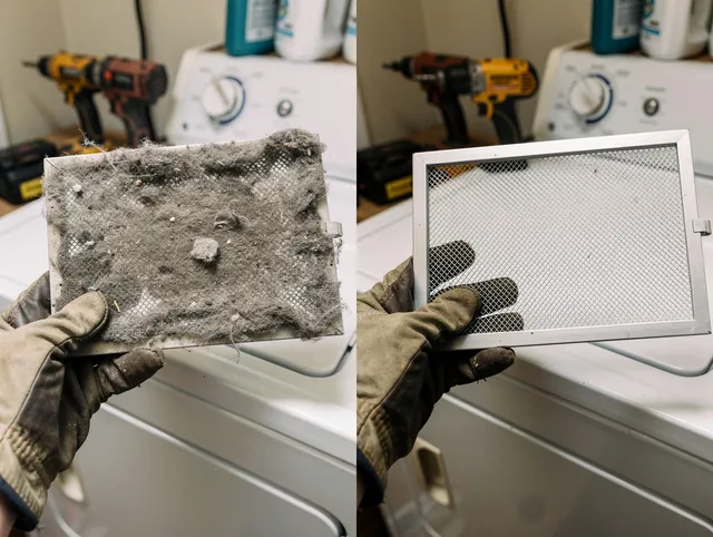 Professional lint trap cleaning by North Castle Dryer Vent Cleaning in North Castle